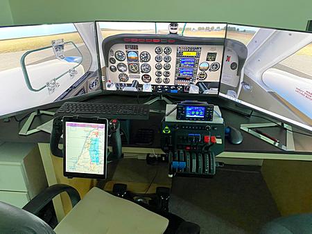 General aviation simulator
