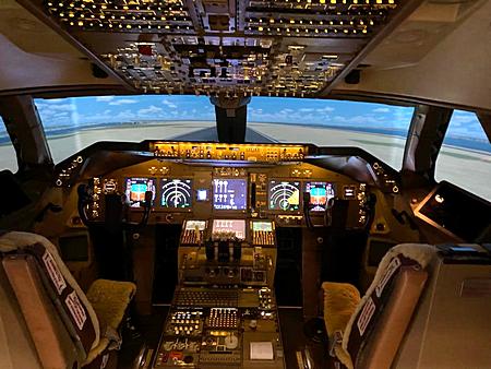 Simulator Boeing 747